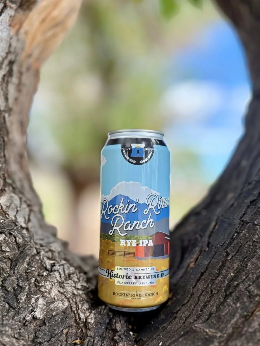 Your next great beer moment starts with a can of Rockin&rsquo; River Ranch Rye IPA. 🍻 Pop in, load up, and keep the good energy flowing. Cans are available at your nearest Historic Brewing Co location!
--
📍4366 E Huntington Dr. Flagstaff, AZ
--
#Hi