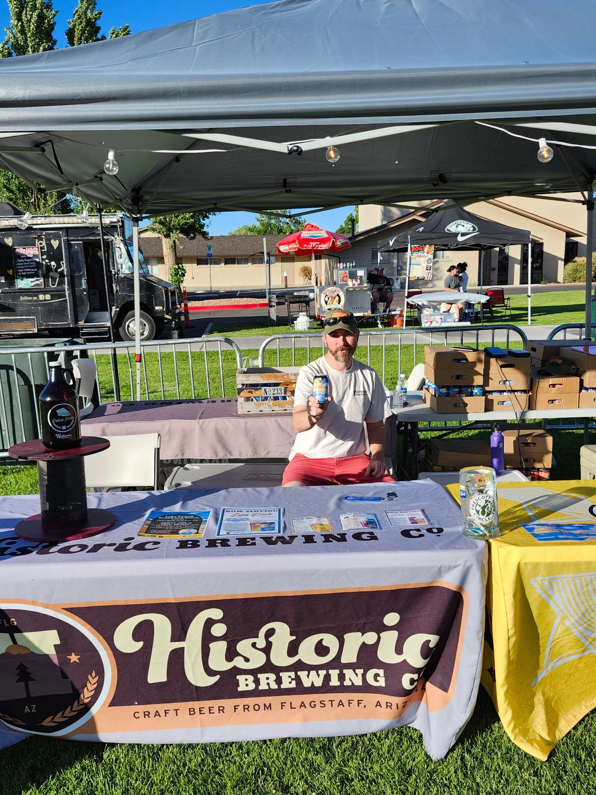 We&rsquo;re out here at the Sunset Country Music Festival 🌅🍻
Come find us in the beer garden at John C. Page Memorial Park, grab a fresh Historic brew, and hang out with us! Live music, good vibes, cold beer..doesn&rsquo;t get much better than that