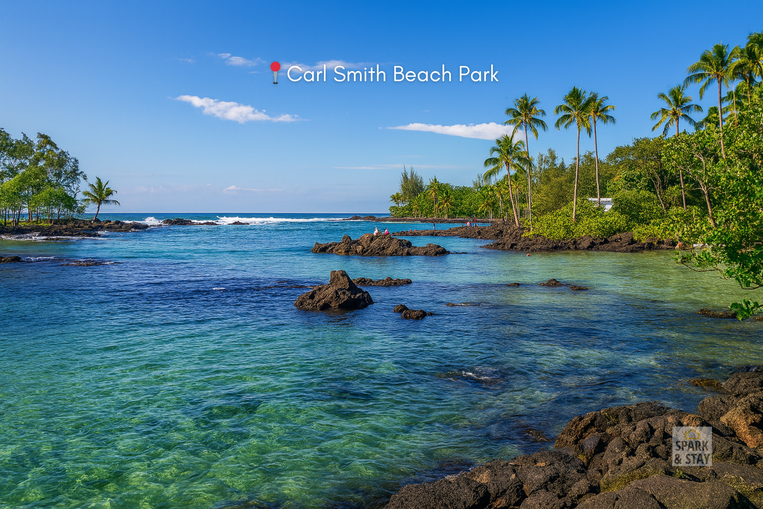 Carl Smith Beach Park: Calm Waters & Sea Turtles Near Hilo
Looking for a peaceful beach day near Hilo with gentle water and a good chance of seeing sea turtles? Carl Smith Beach Park—known locally as “Four Mile”—is one of the best-kept secrets on th