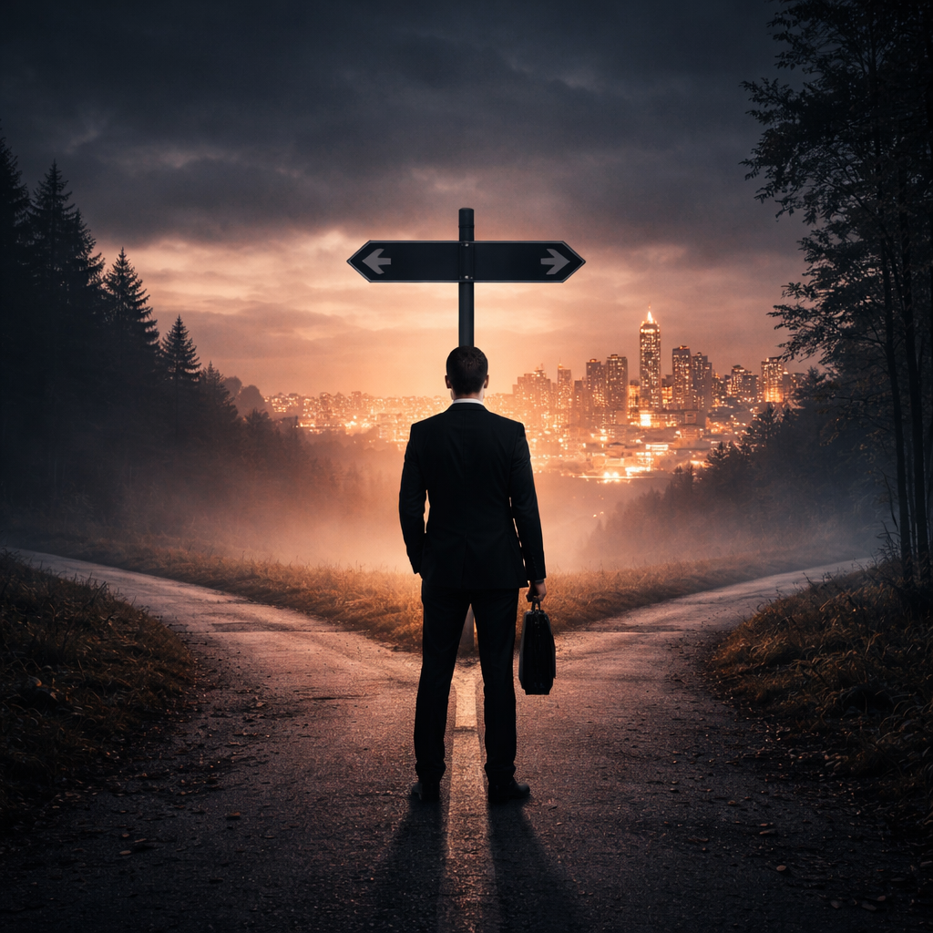 Cofounder Standing at a Crossroads