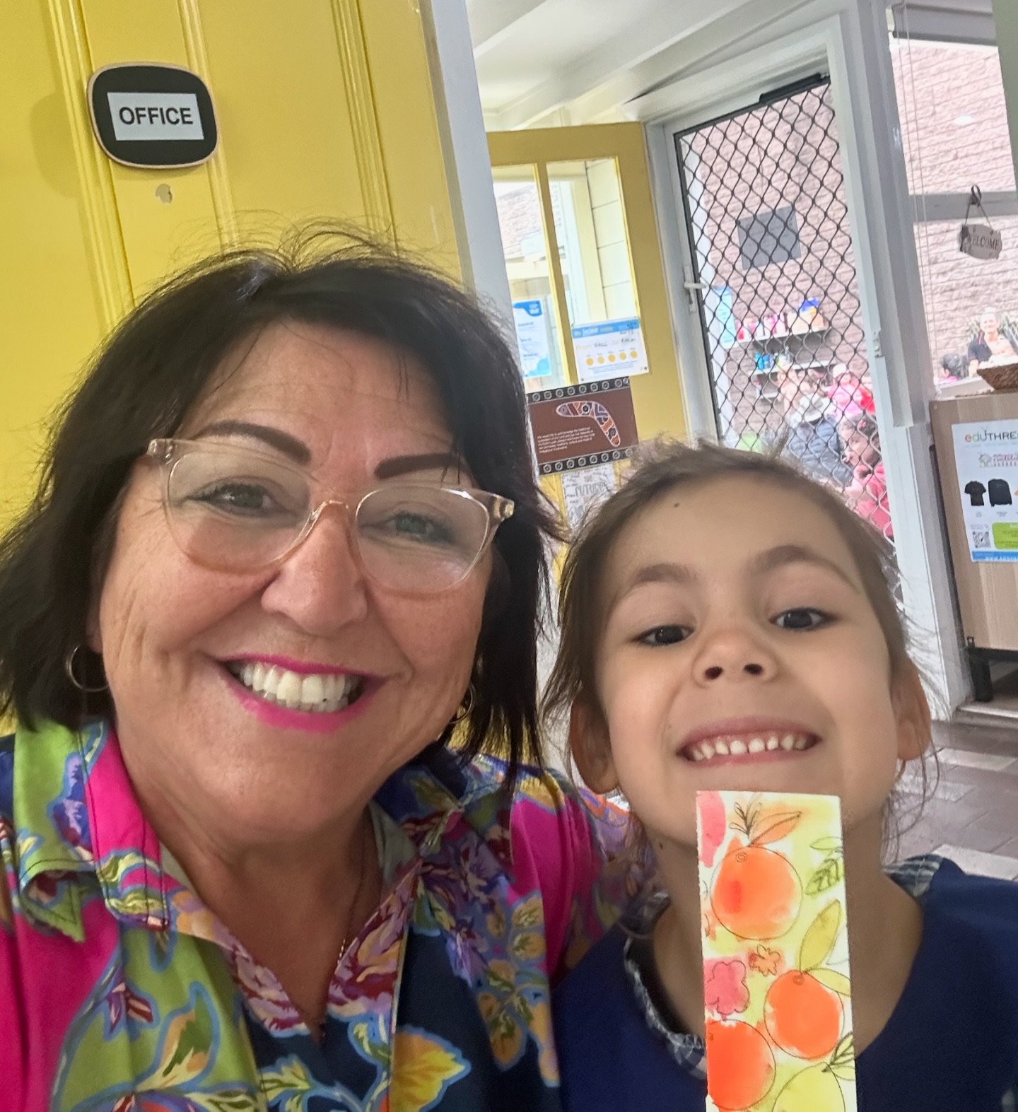 Thank you to this little gem for making Ms Meli&rsquo;s Monday! A beautiful handmade bookmark being gifted to her! 🩷 #grateful #gift #itsthelittlethings 🥰