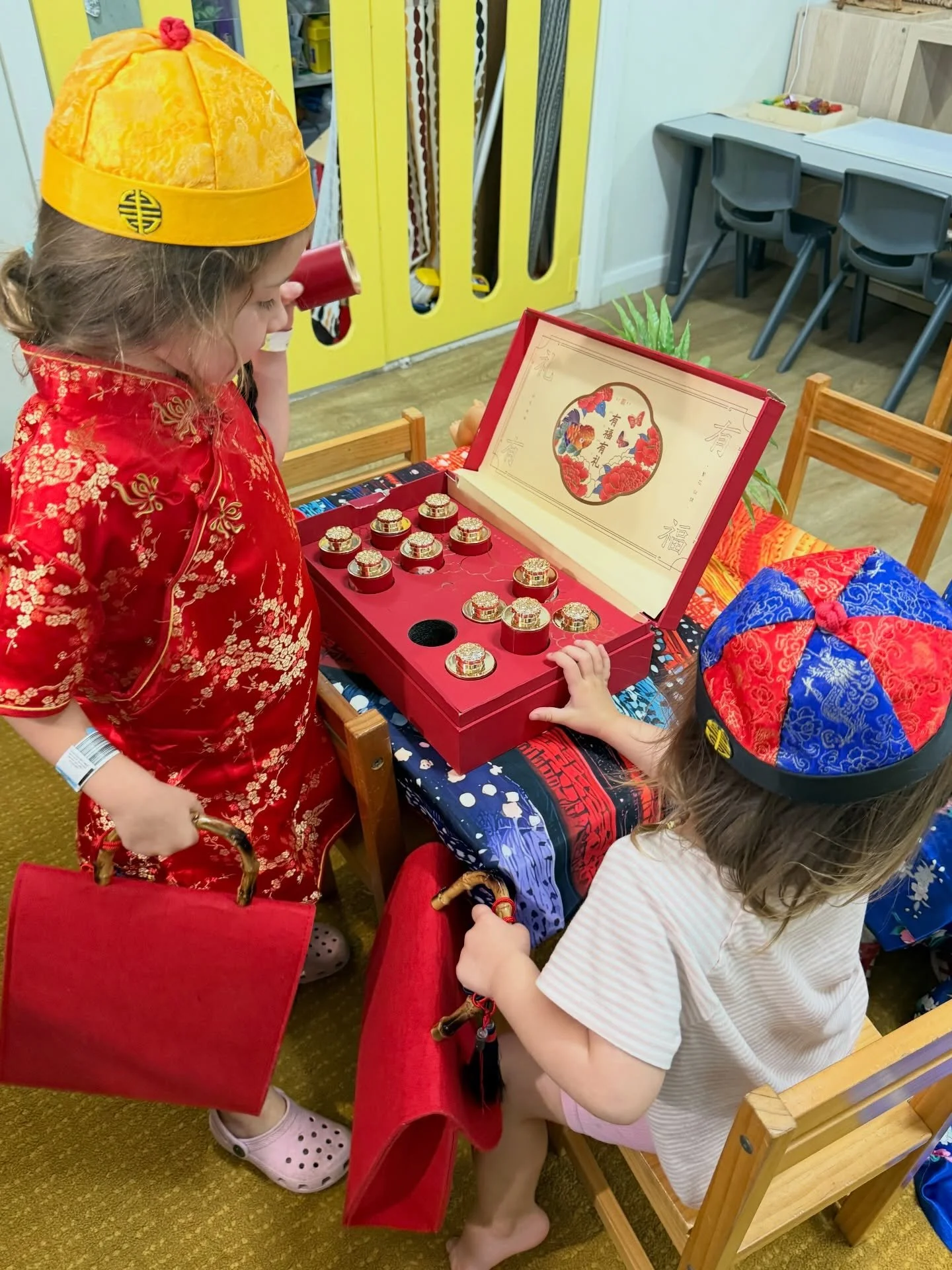 Our children have been absolutely loving the beautiful resources Miss Kelsey brought back from her recent trip to China 🌏✨

Over the past month, our learning spaces have been filled with rich cultural exploration and imaginative play. The children h