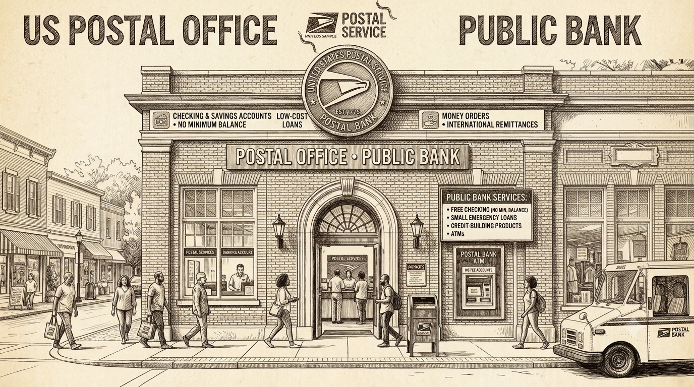Why not make the post office a public bank?