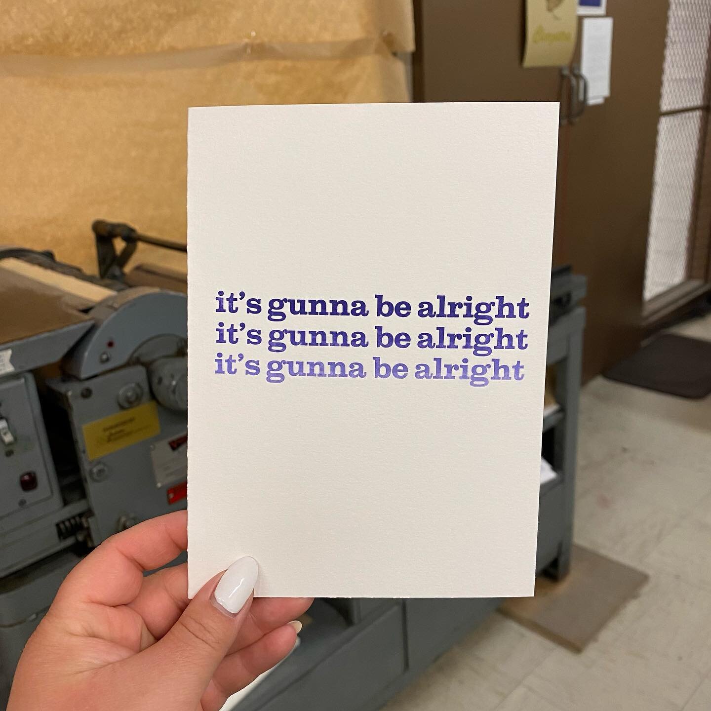 quick little cards to get better at using the vandercook in letterpress class. 

i hate the phrase &quot;no shit sherlock&quot; but grew up hearing it and having it be said to me. honestly its pretty rude to say that to your child or to anyone so if 