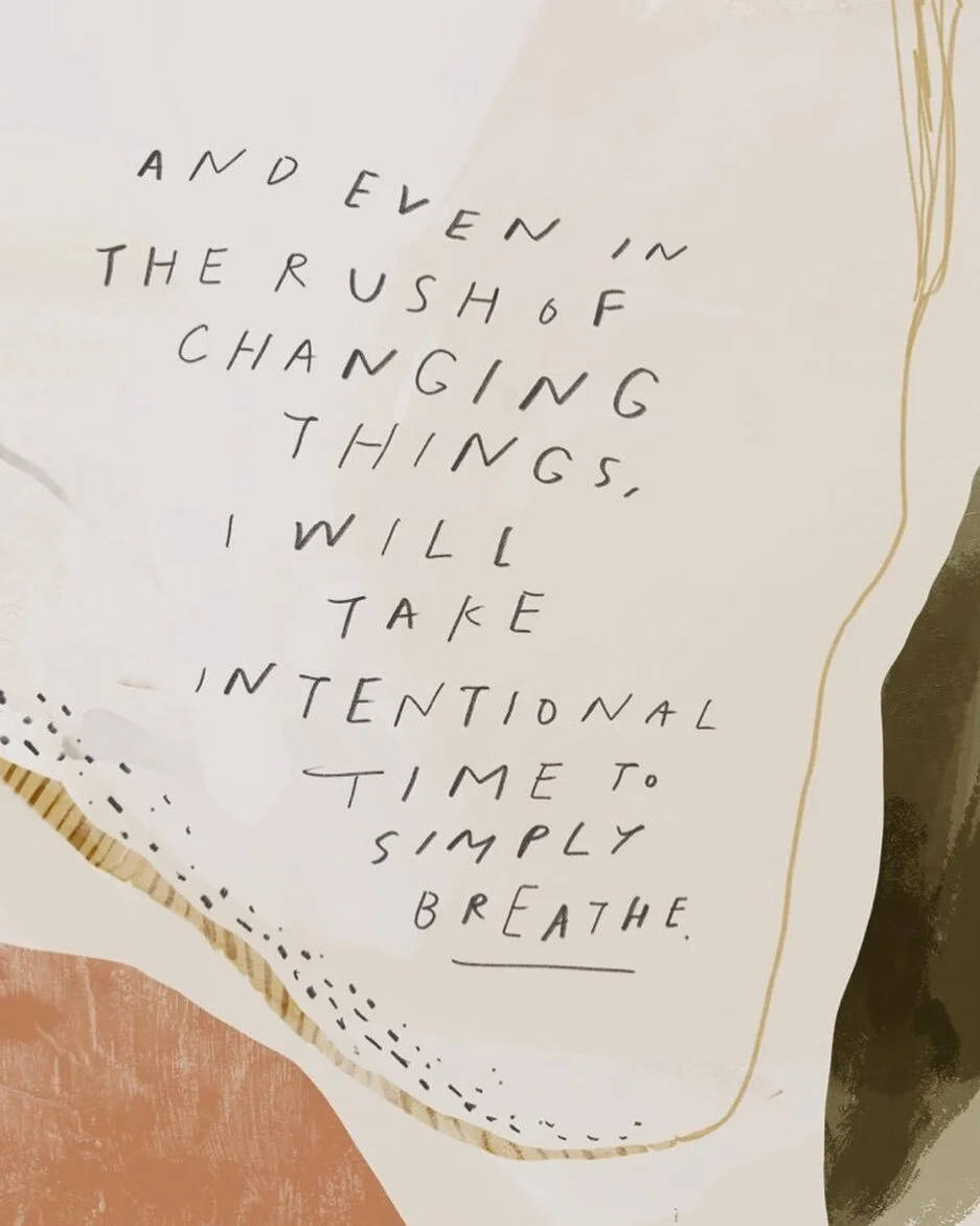 Our breath is so important for not just our physical health, but also our mental and emotional health. When we are stressed, we can change the rhythm of our breath (think slower, longer exhales) to relax your body. Inhaling connects us more to the sy