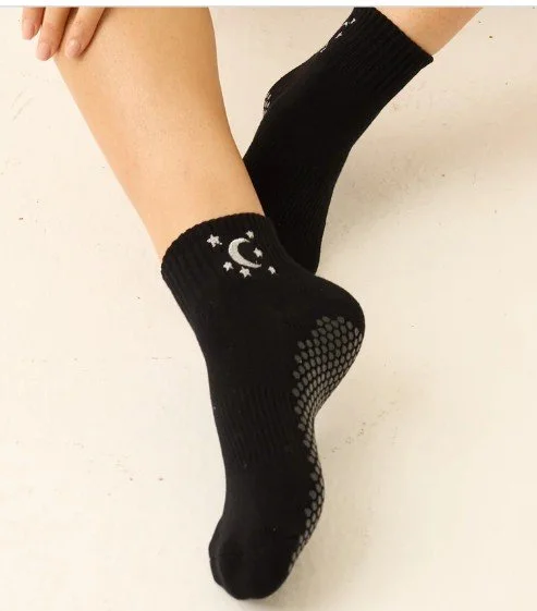 Black moon and stars_LH Harlow Grip sock.jpg