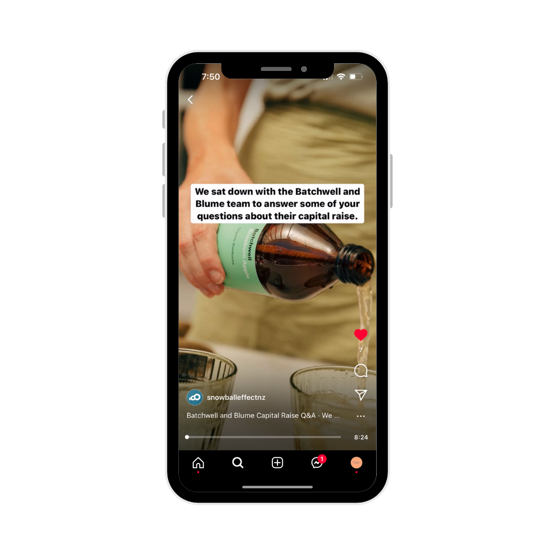 Video content creation for Snowball Indiana Burnett Marketing