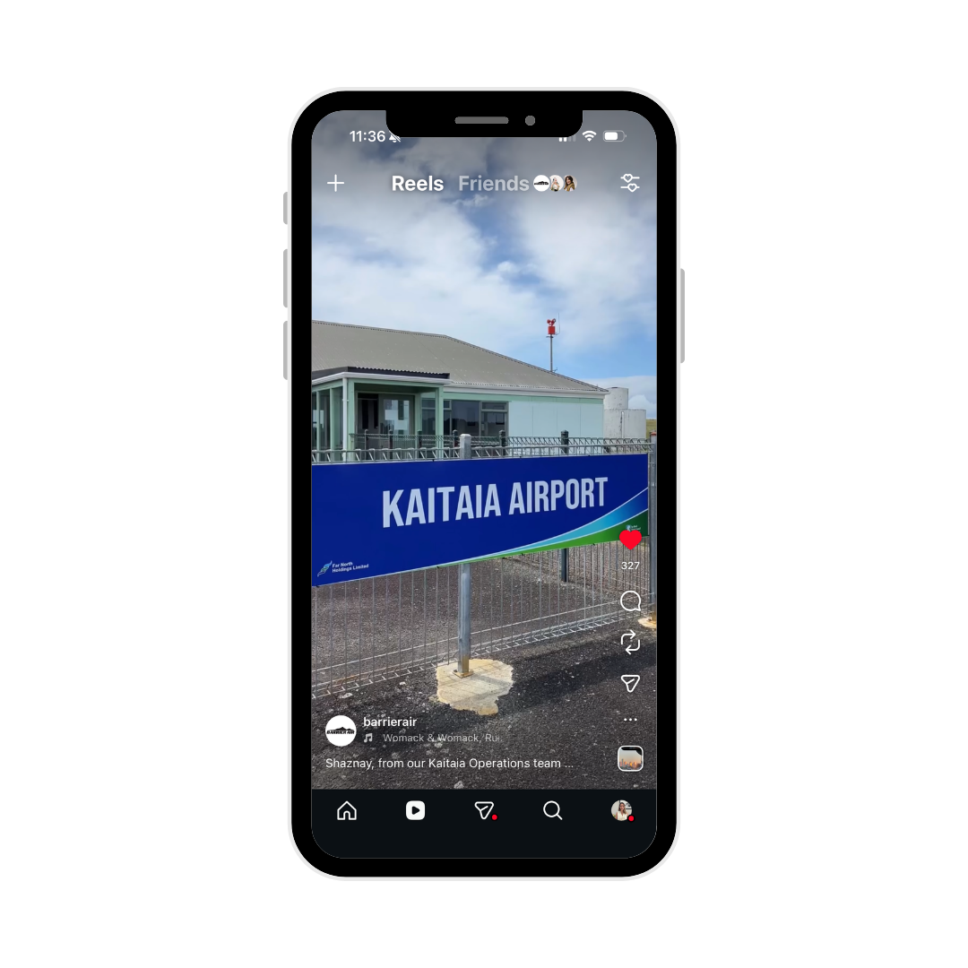 Barrier Air content creation - Indiana Burnett Marketing