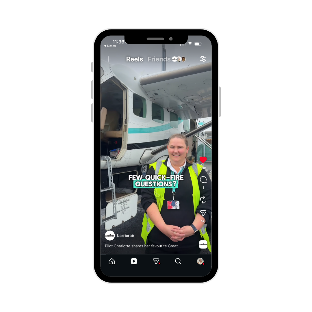 Content creation for Barrier Air