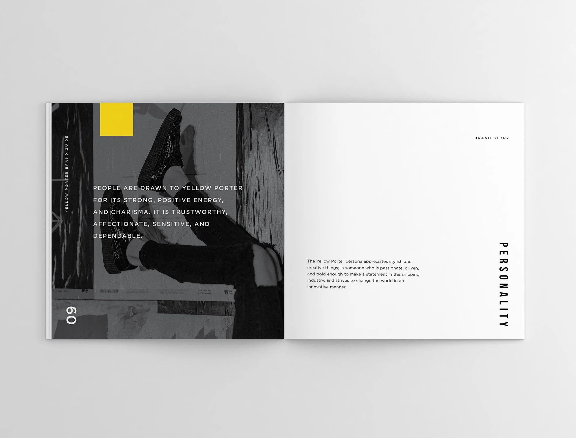 Yellow Porter - Startup branding