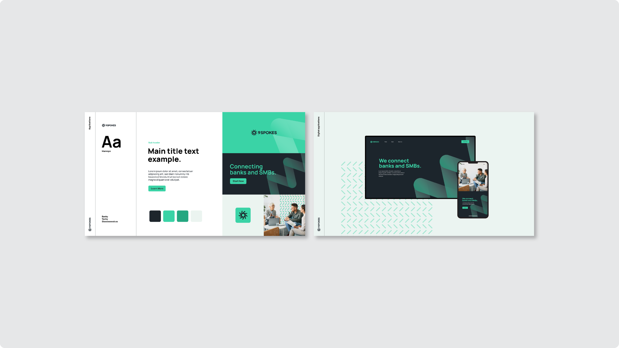 9Spokes - Corporate branding refresh