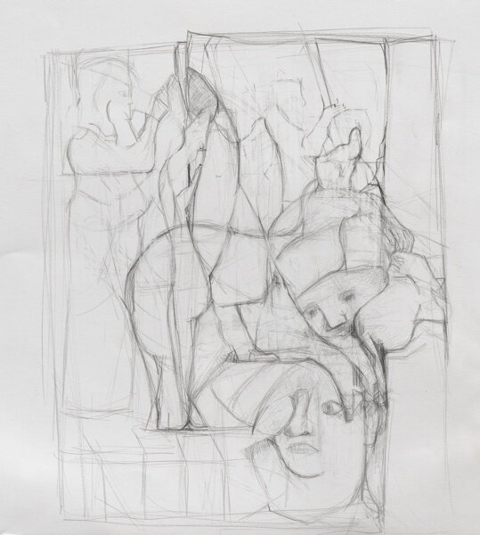  Untitled, 2011, graphite on paper 