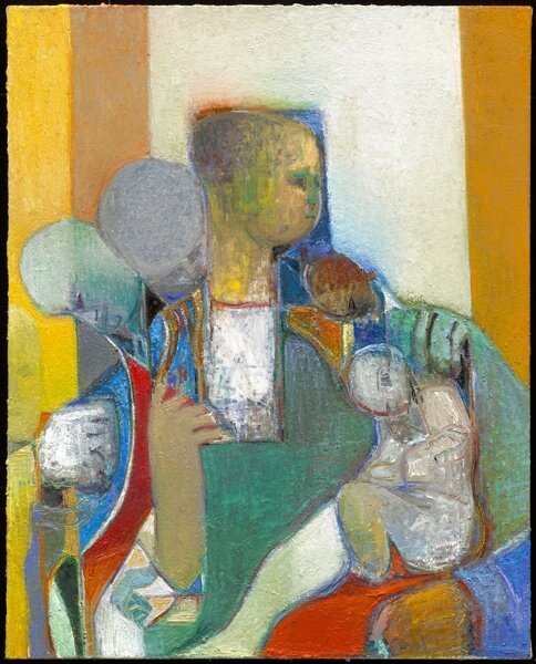  Figures, 2011, oil on canvas, 30”x24” 