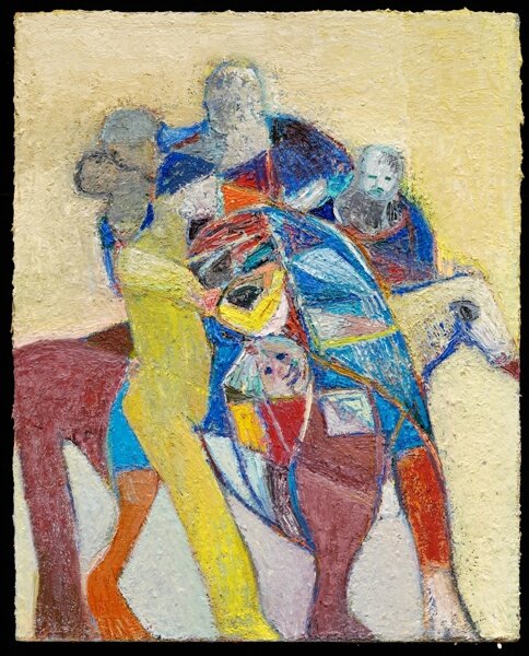  Still and Still Moving, 2010, oil on canvas, 20”x16” 