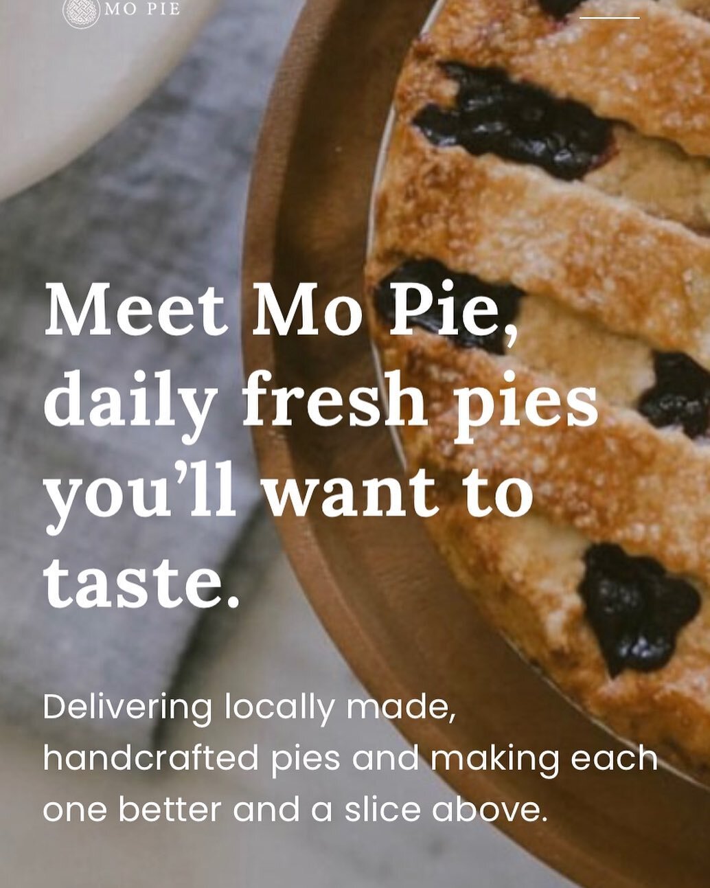 Are you interested in joining a fun, creative start up company?! MO Pie is looking for an energetic and excited individual to join to the team and assist in baking and distribution. DM or email for more information!