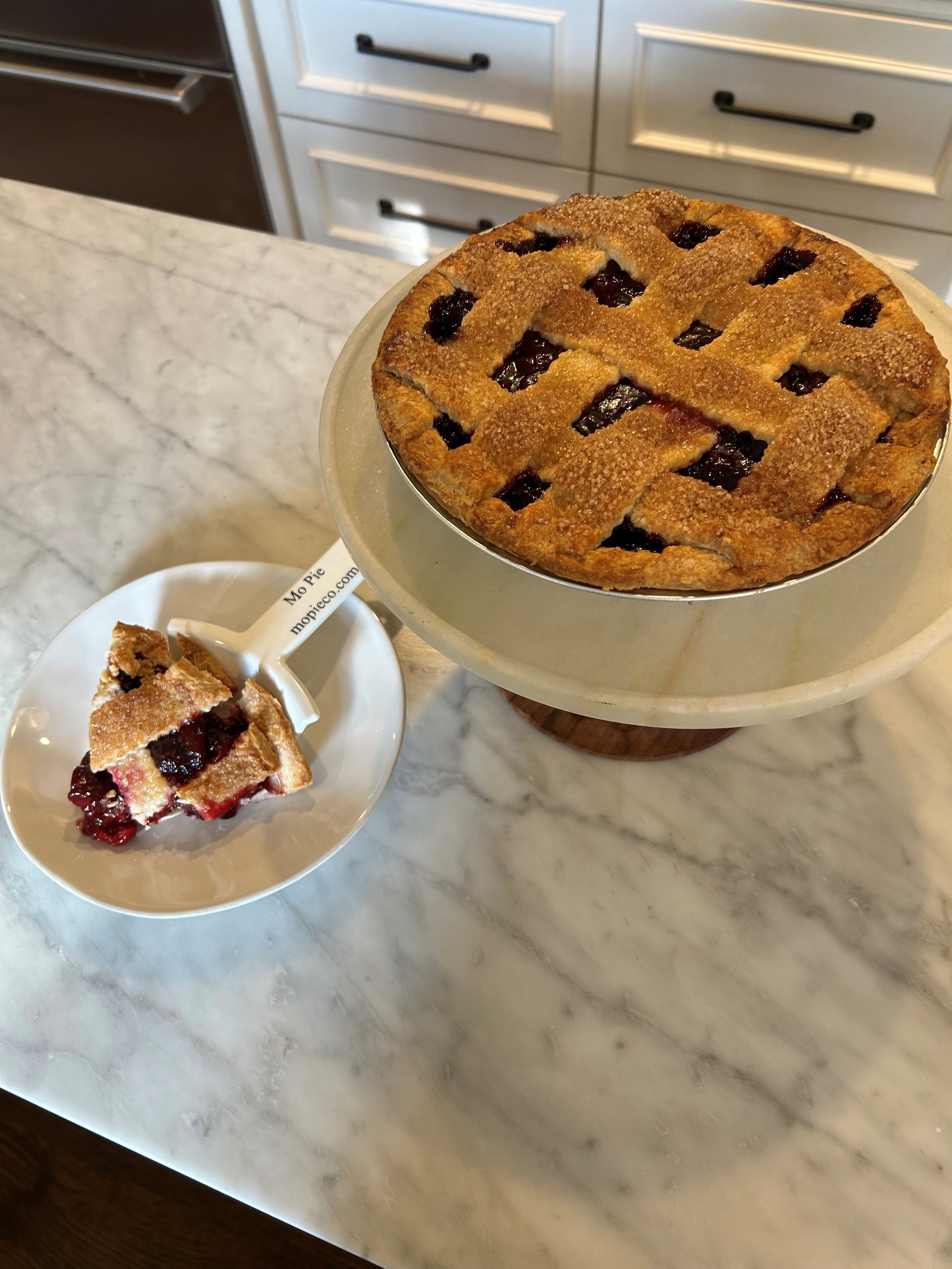 Gluten Free Cherry Lattice Pie