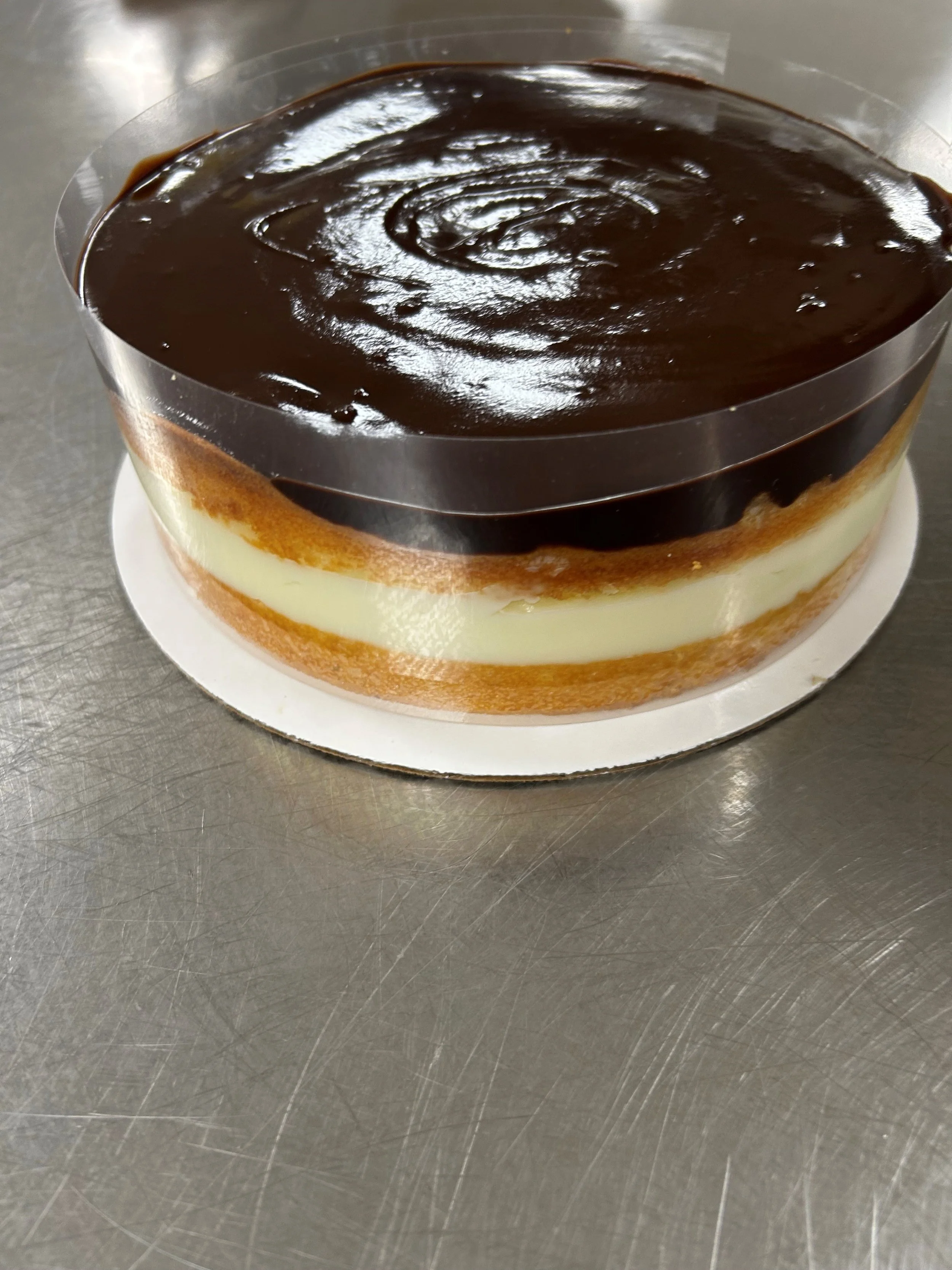 8" Boston Cream Pie