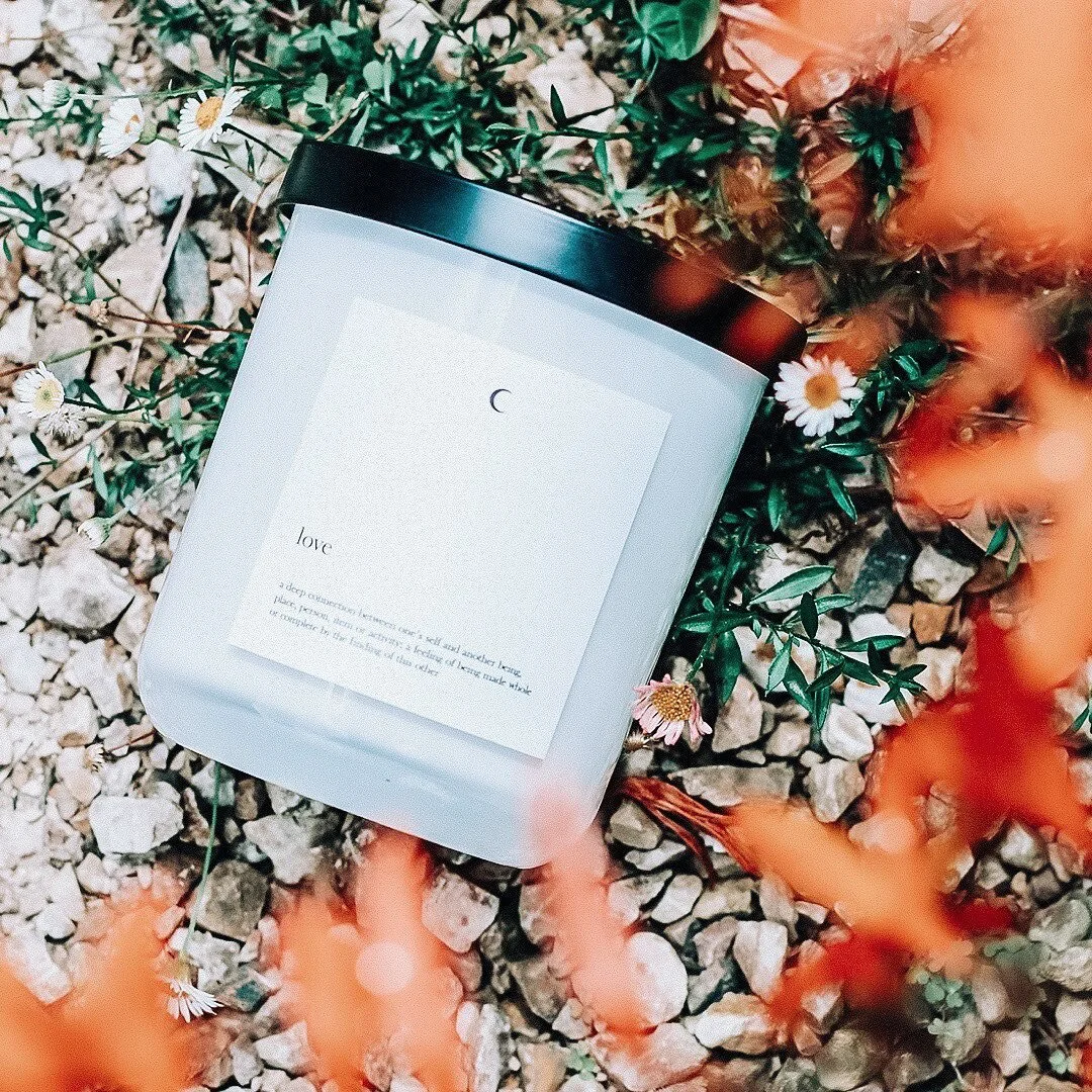 Love is all you need β€οΈπ§‘
Paired with our Black Lavender premium fragrance.
.
.
.
.
π· @brookekeam_photography 
#candle #blacklavender #soycandle #meditation #naturalsoy