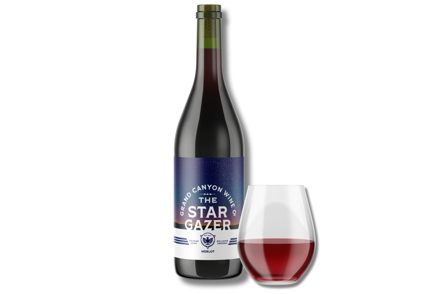 Seared Ahi Tuna with Sesame Seeds - Star Gazer Merlot Pairing
