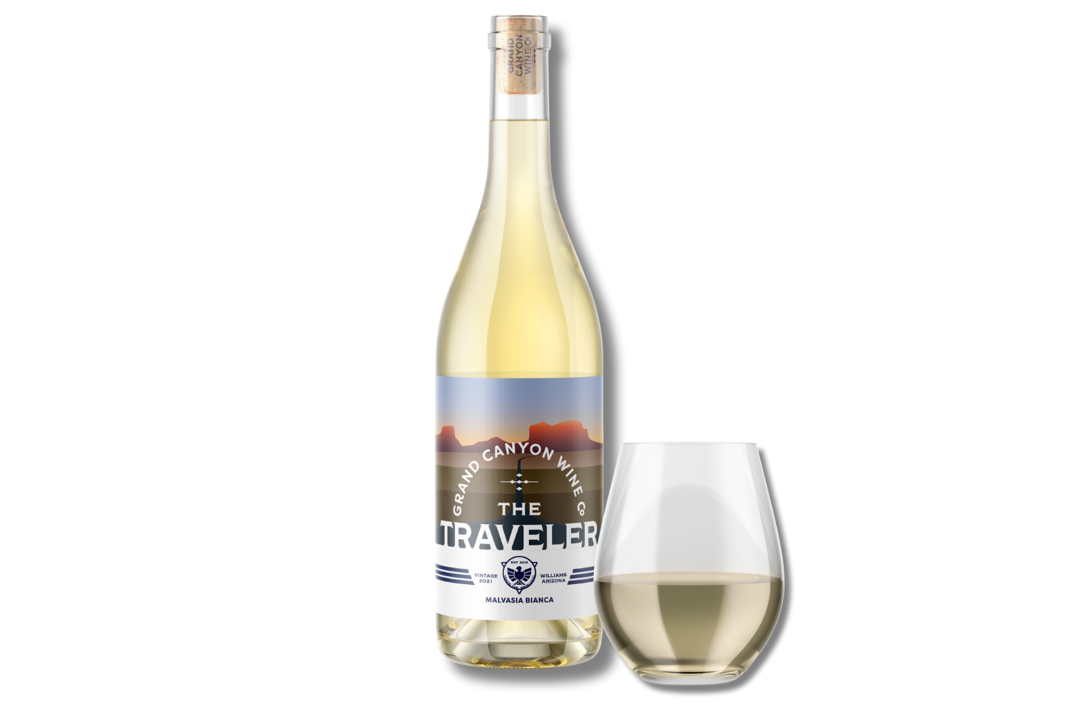Grilled Cajun Shrimp - Wine Pairing for 2022 Traveler White Malvasia Bianca