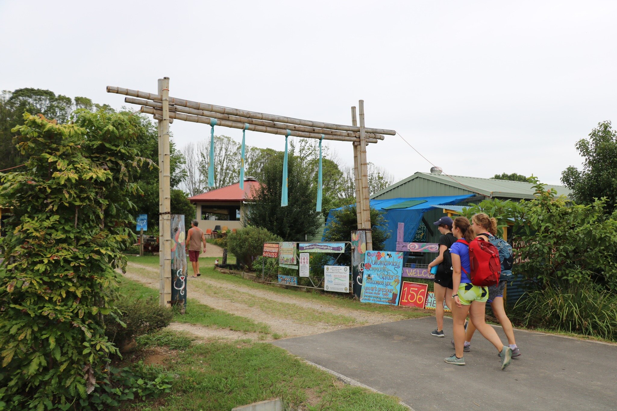 Many of our Permaculture courses are held at the wonderful @mullumbimbycommunitygardens where you gain hands on experience amongst the Permaculture learning site, the big back yard. The gardens host a wonderful array of community events, play spaces,