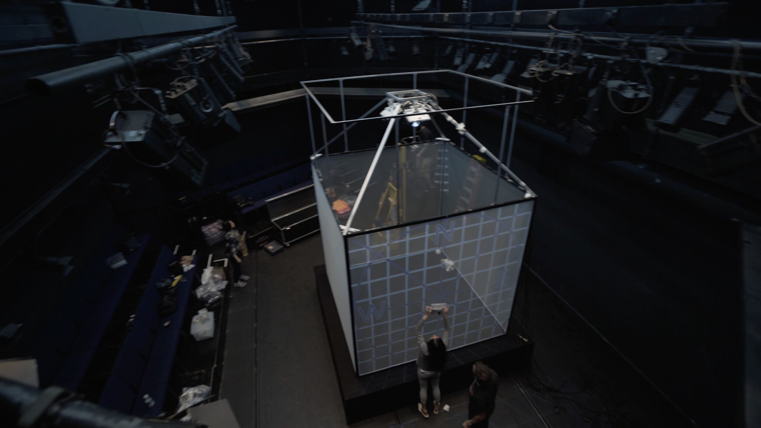 The Cube: Interactive 3D Graphics Show