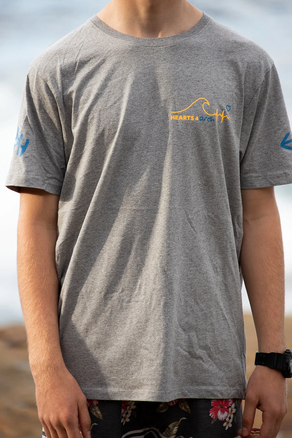 Hearts 4 Arch Grey T-shirt