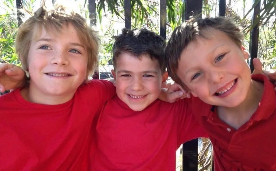So many people have helped us create @hearts4arch one person we couldn&rsquo;t have done without is Archies mate since kindy @jz.photos_ seen here in the middle with @sean.foley_ on the left and of course Archie on the right 💛  Thank you @jz.photos_ for all the awesome photos! What a fine young man you&rsquo;ve grown up to be 💛