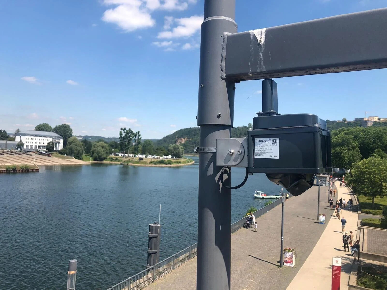 Smart-Parking-Test gestartet in belebten Einkaufsviertel von Koblenz