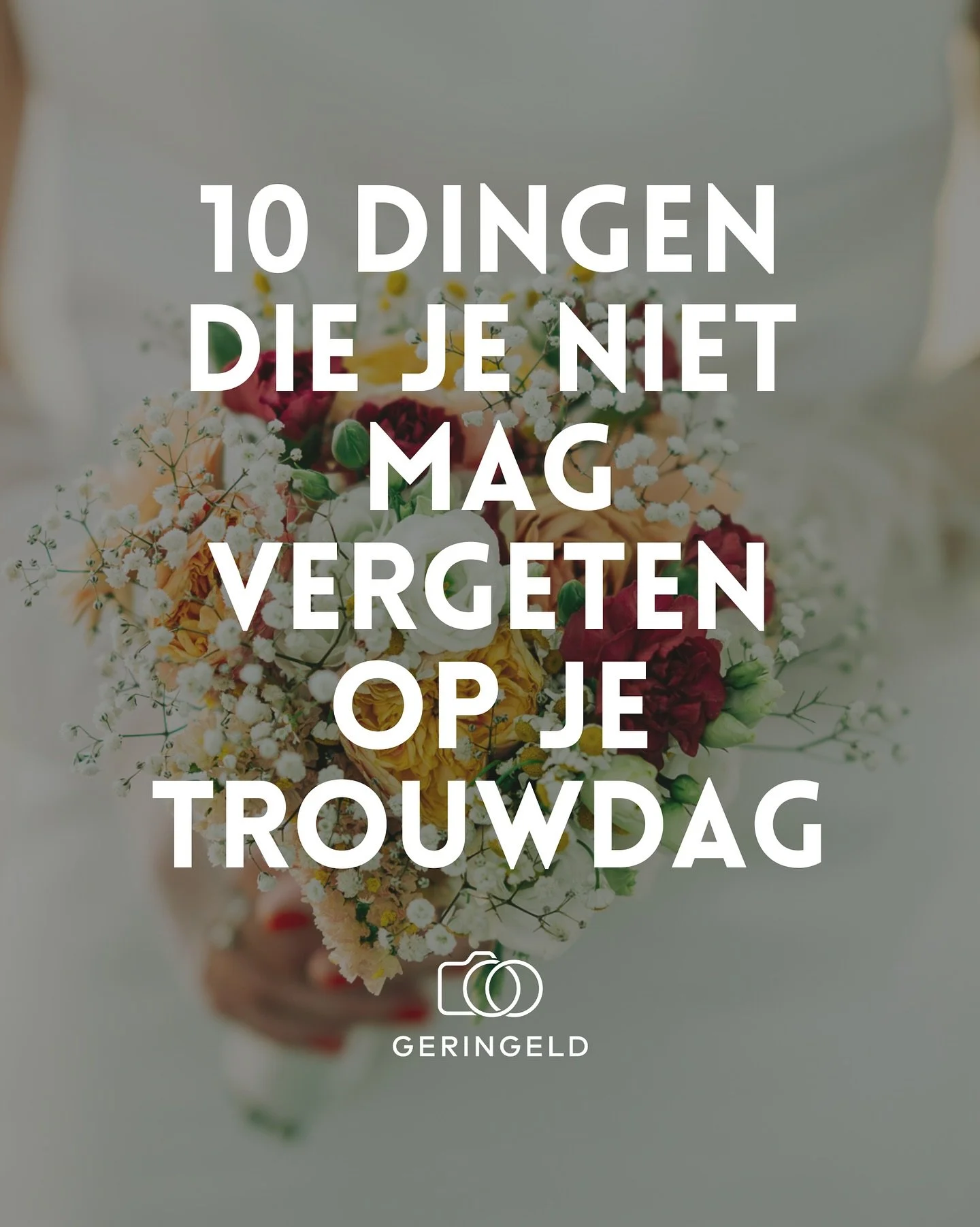 Nieuwe blogpost op www.geringeld.com:

10 dingen die je niet mag vergeten op je trouwdag!

Lees deze en nog meer tips en adviezen van je professionele huwelijksfotograaf.

#huwelijksfotograaf #huwelijksfotograafbelgi&euml; #fotograafwestvlaanderen