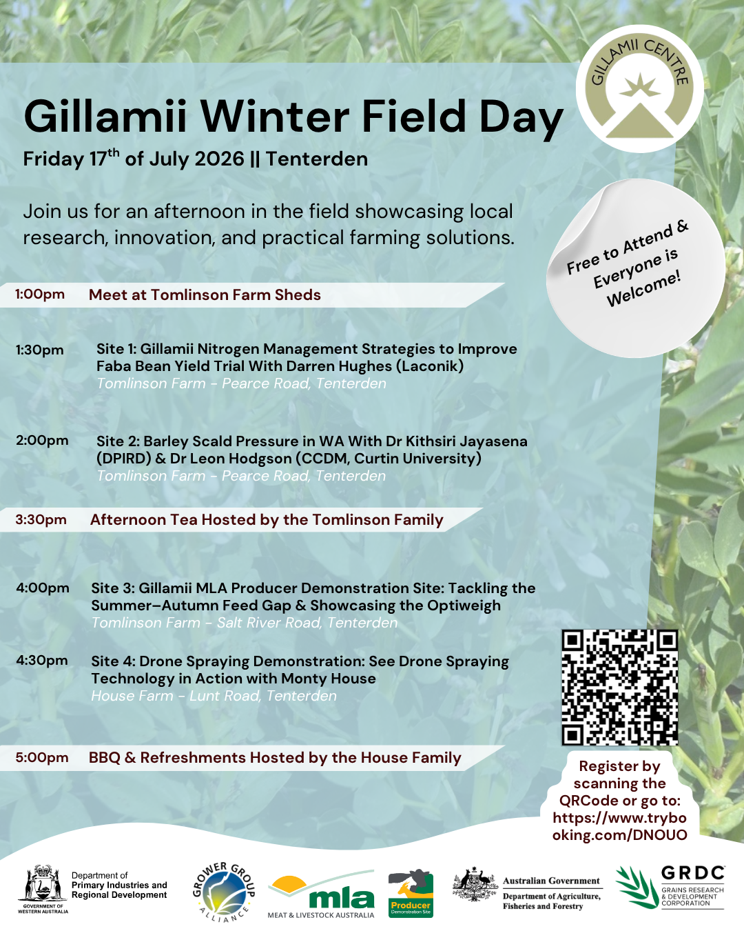 Gillamii Winter Field Day 2026