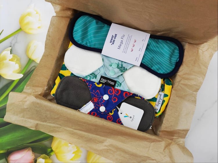 Period Pad monthly subscription box — Berries & Bundles