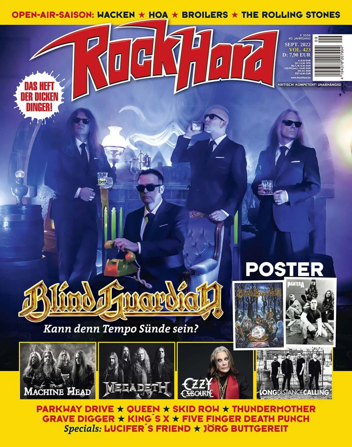 BLIND GUARDIAN - Grotesque Absinth Bar Promo Shooting