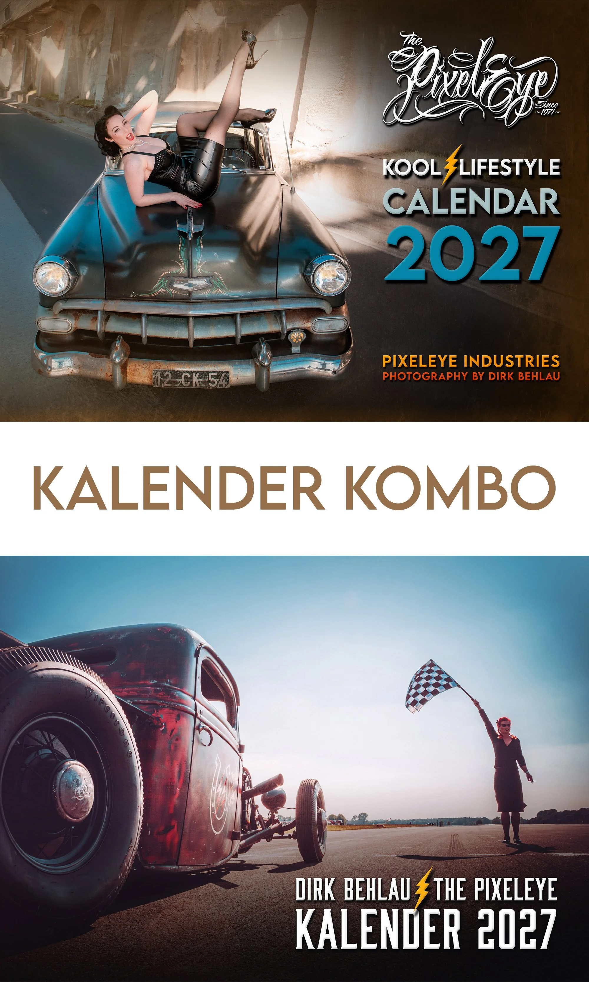 The Pixeleye Kool Lifestyle Calendars 2027