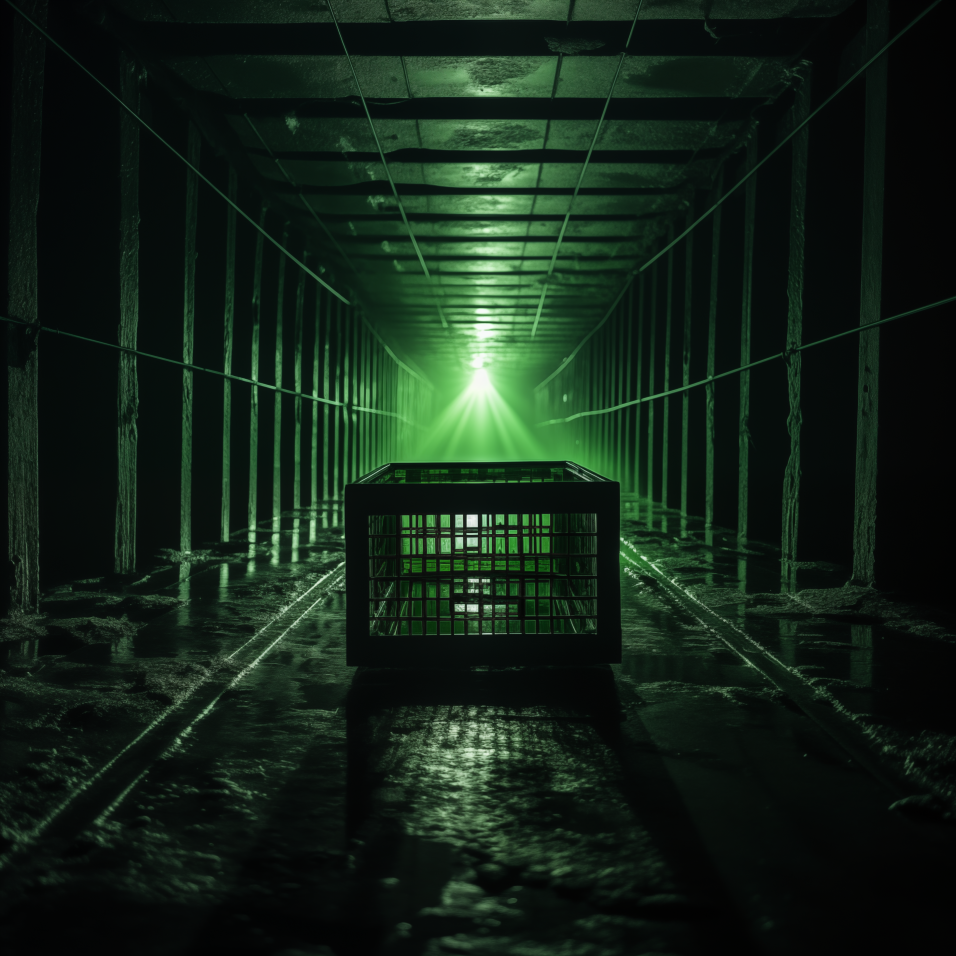 qvdb2502_a_silhouetted_plastic_green_crate_in_a_dark_tunnel_hea_87845a87-48df-4832-b30a-bb33a3899366.png