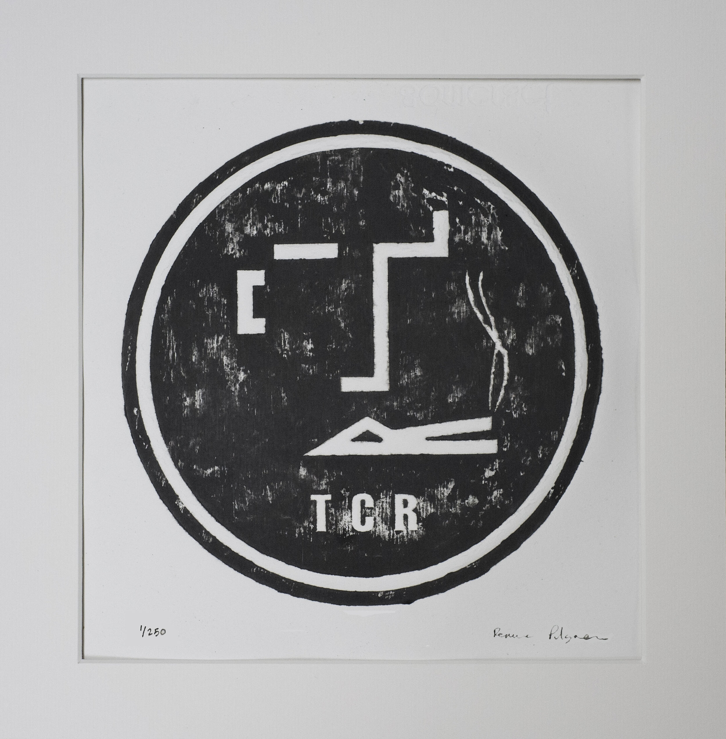 TCR WOODCUT PRINT
