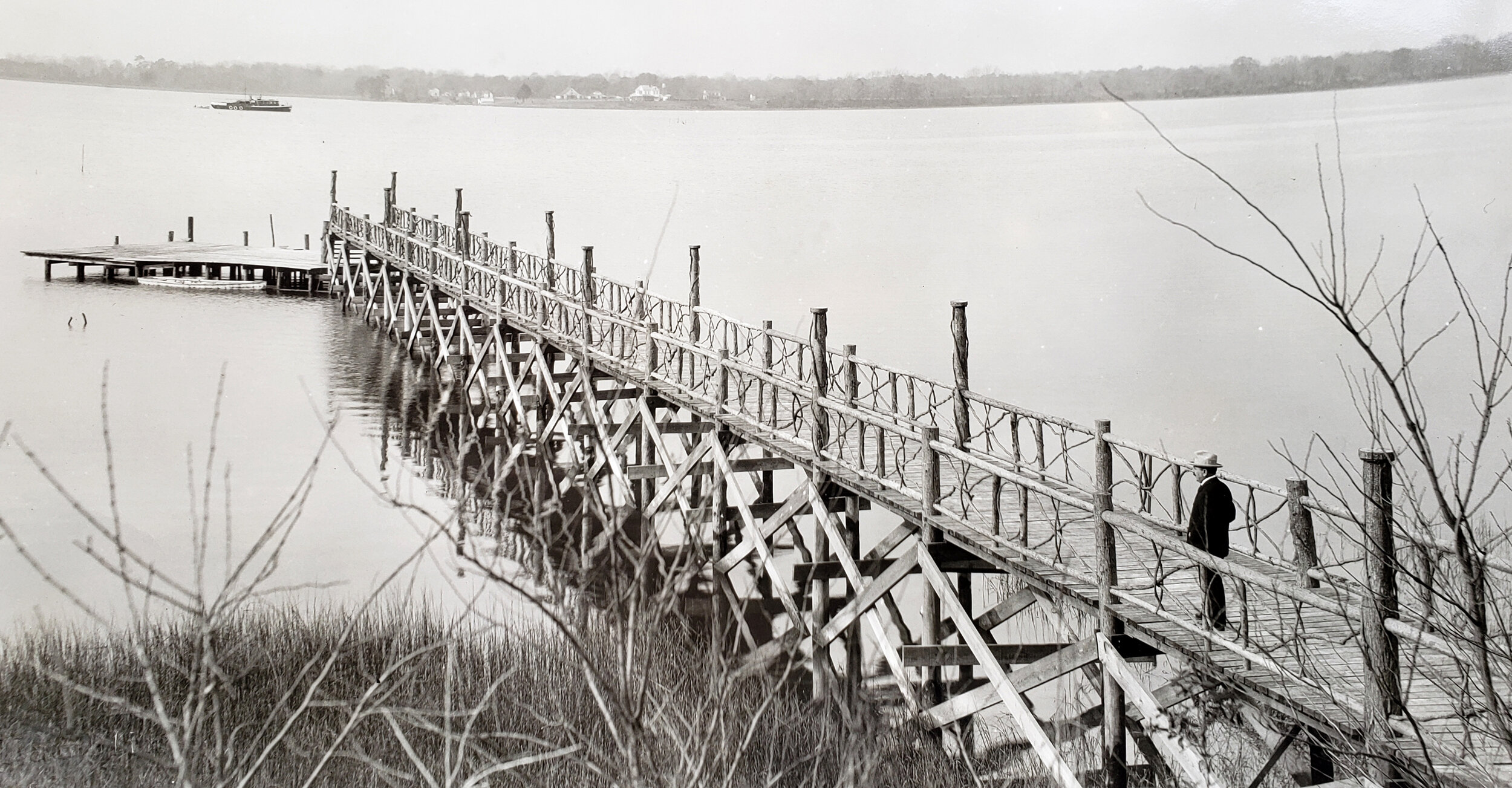 Boat launch at Bay Point Farm