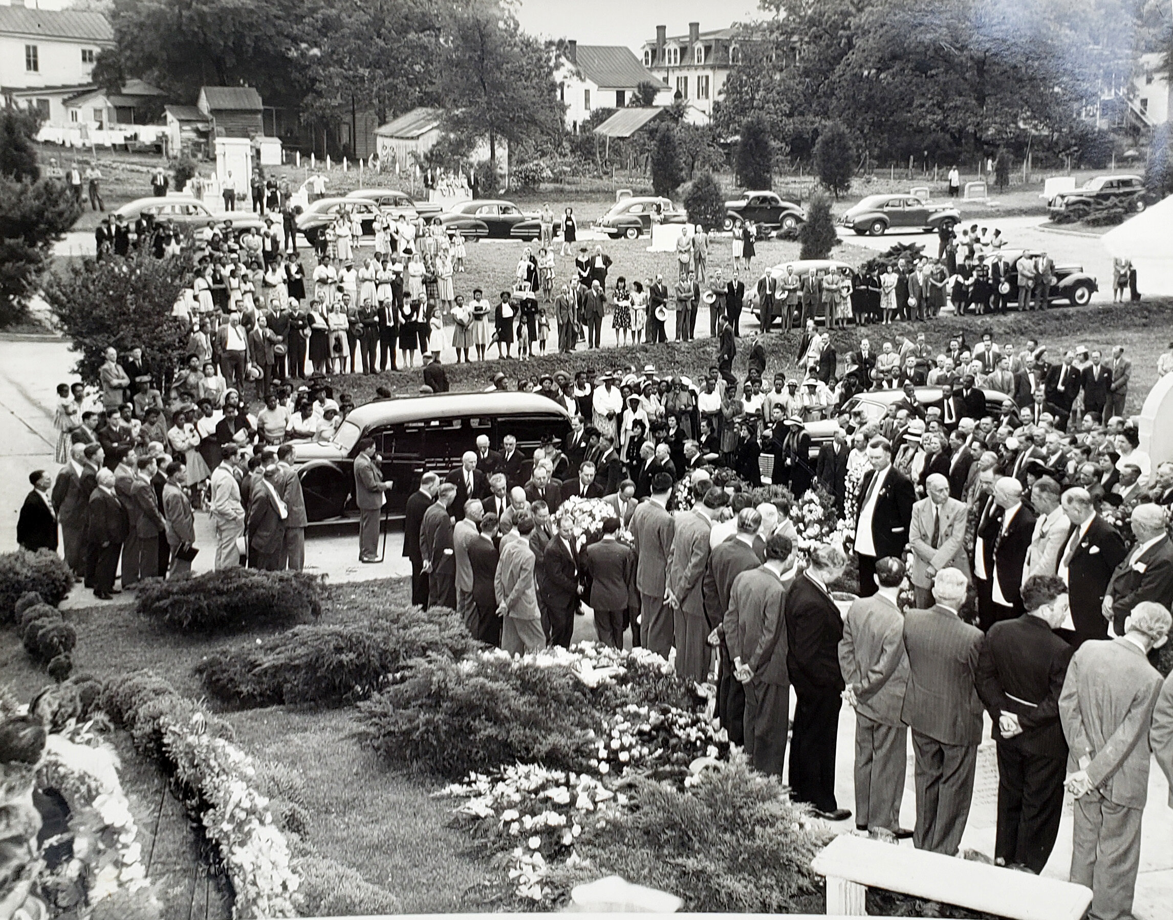 Amedeo's Funeral at Cedar Hill Cemetery, Suffolk VA