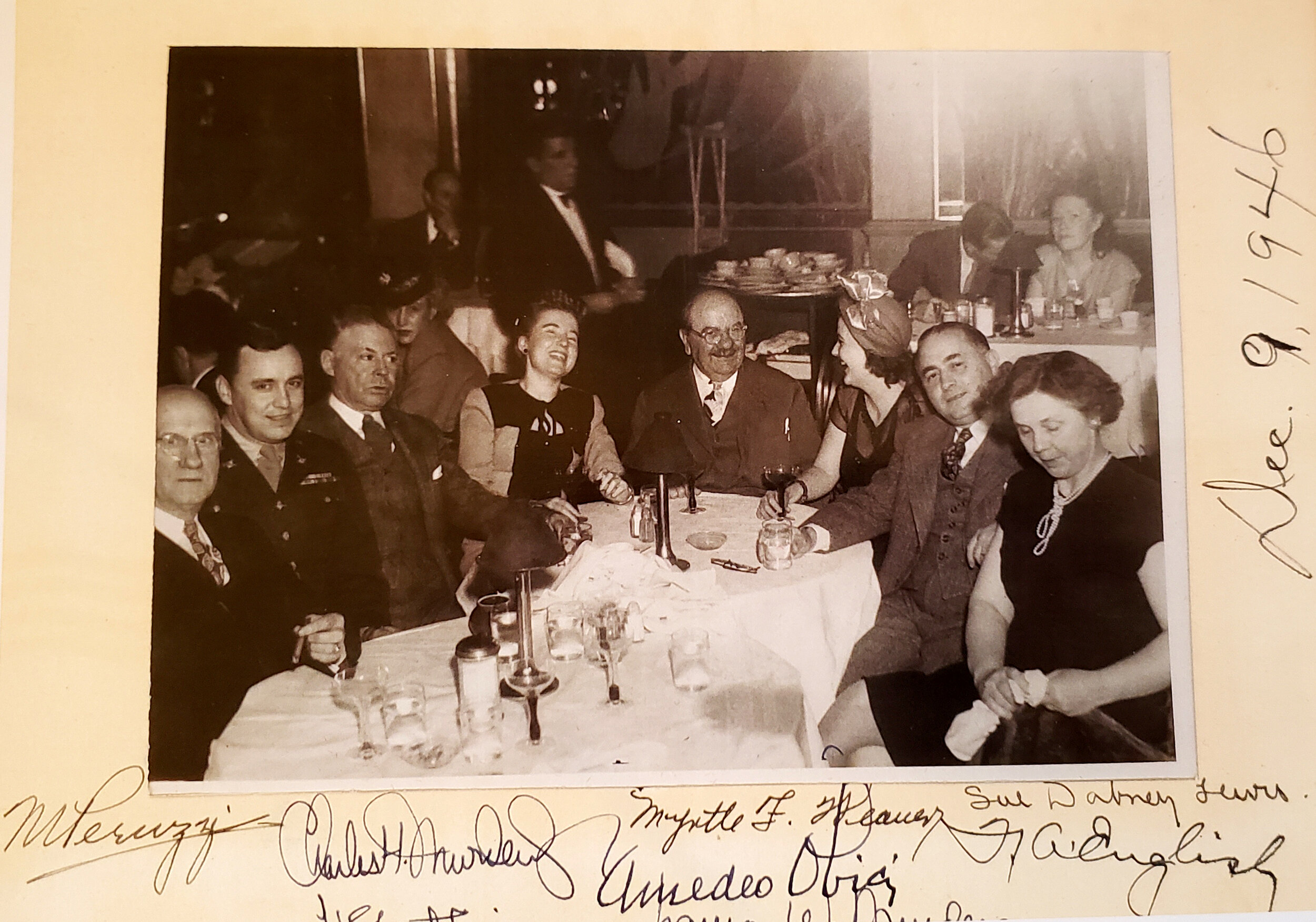 Dinner Out Amedeo 1946