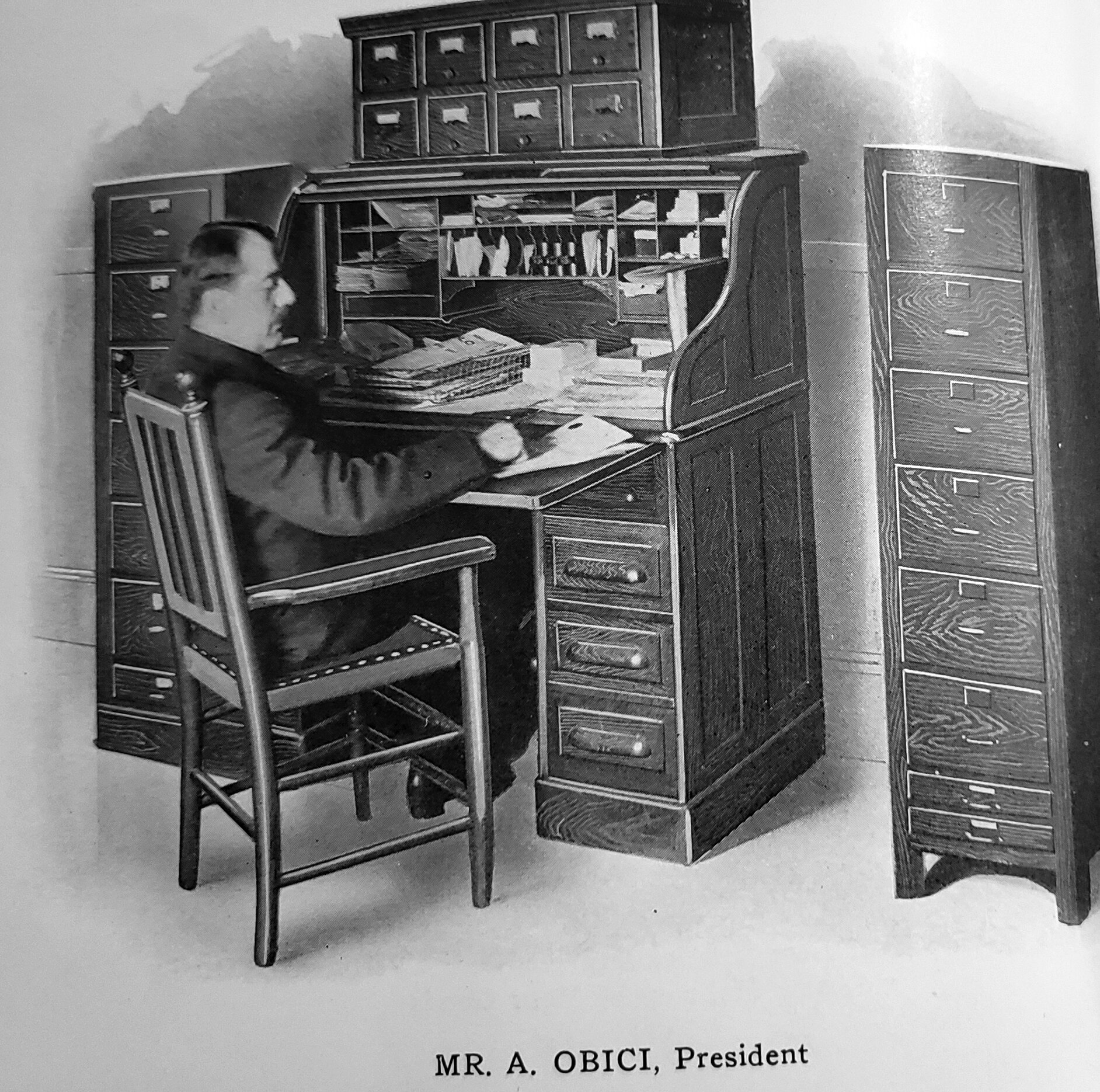 Amedeo at office (early days)