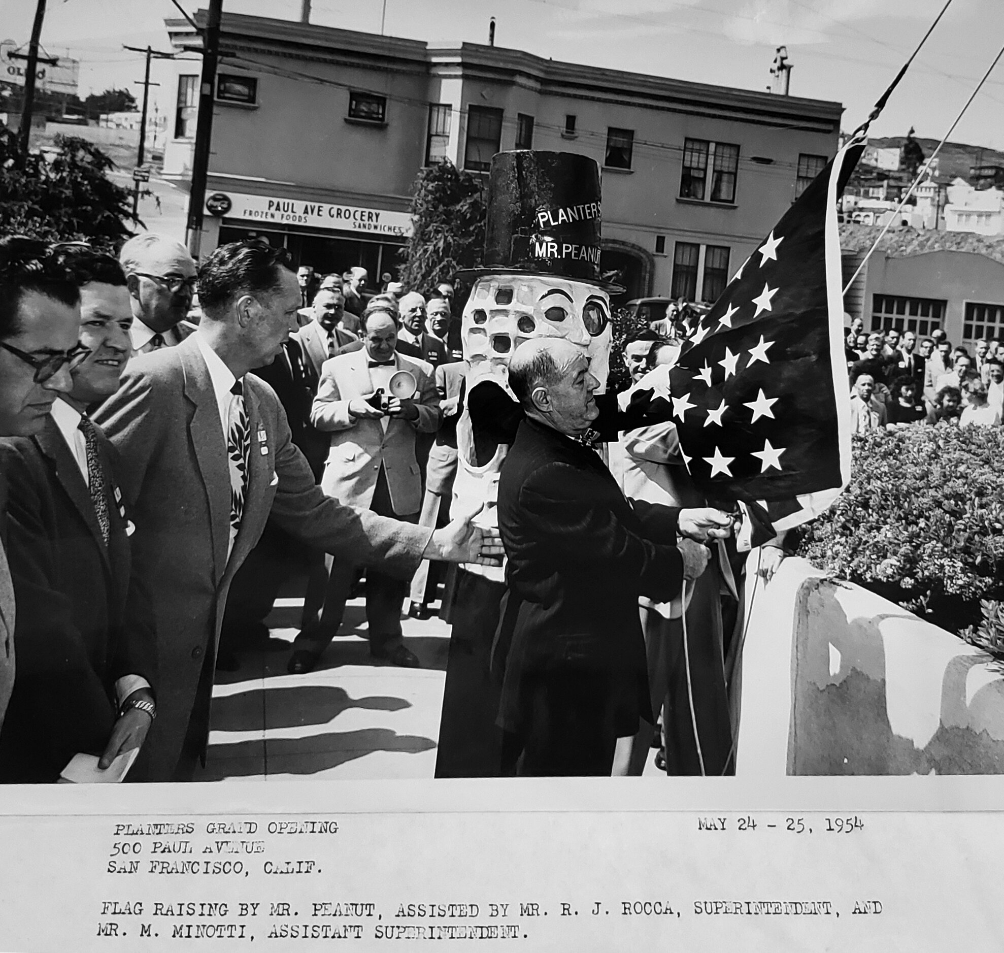 Grand Opening San Fran 1954