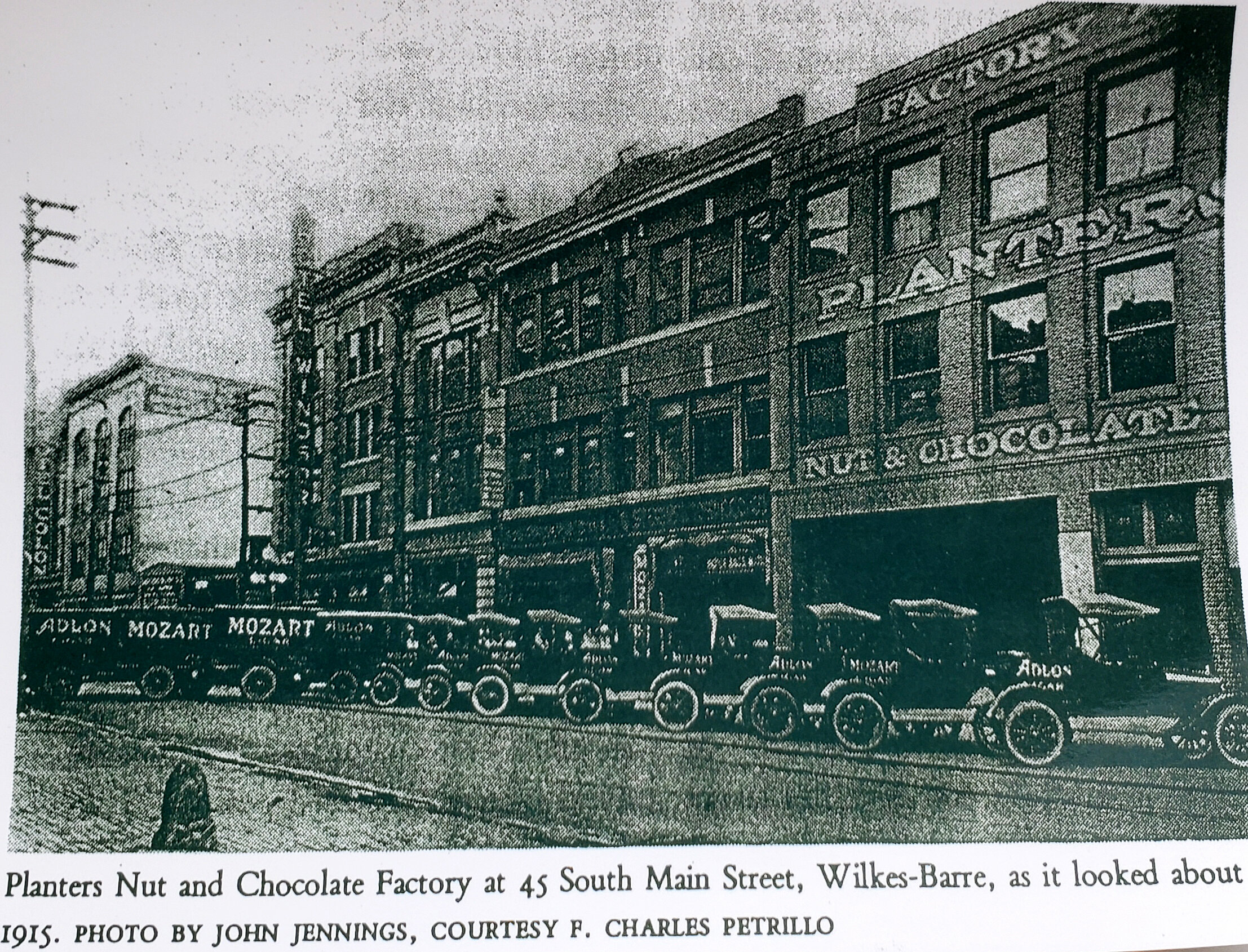 Planters Headquarters Wilkes Barre 1915