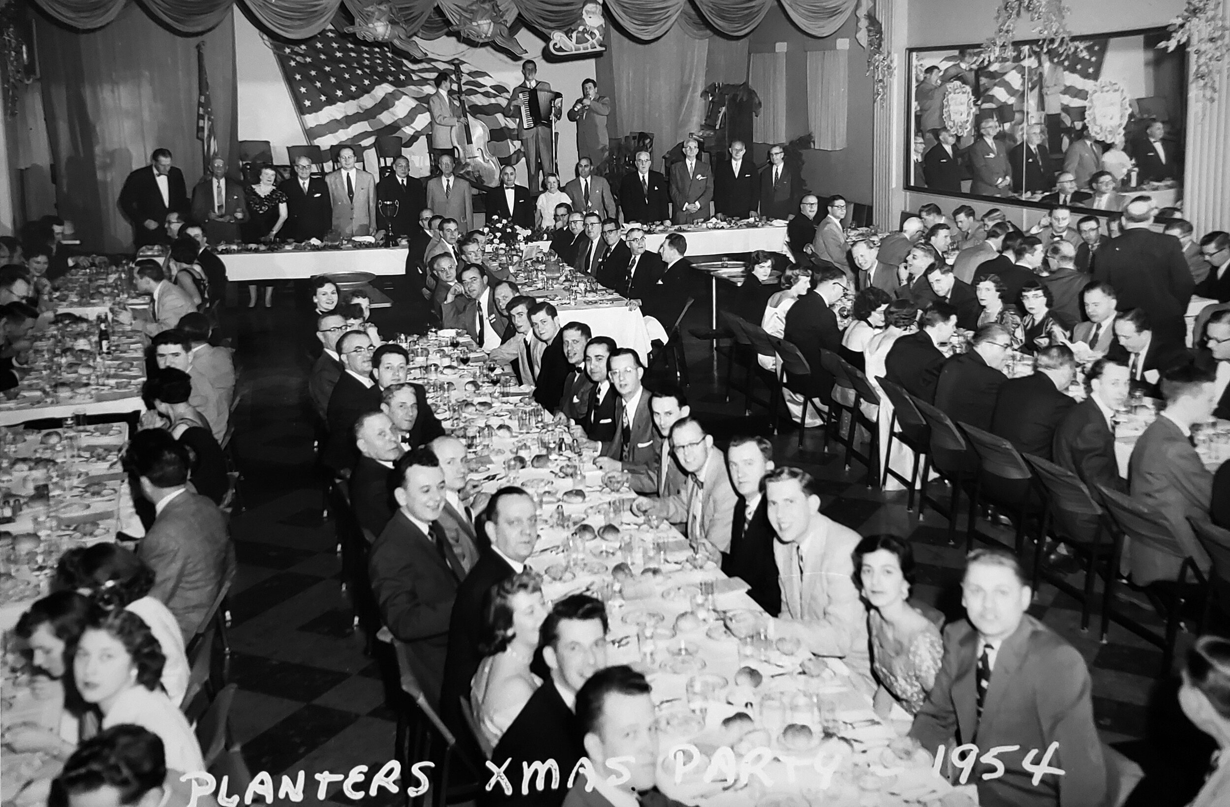 Planters Xmas Party 1954