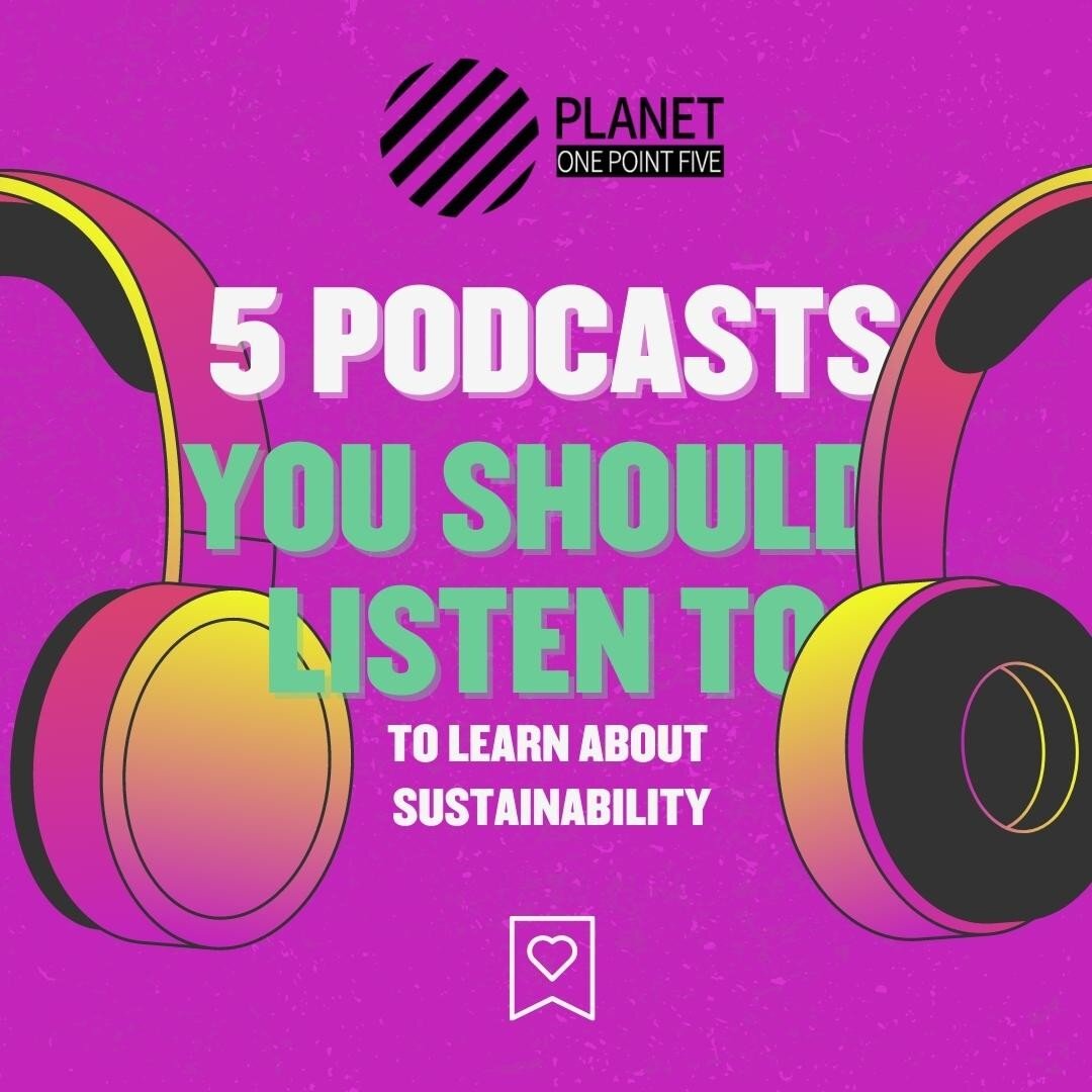 Boost your sustainability knowledge by listening these 5 podcasts.

The best way to expand your knowledge is by staying curious.

Any we've missed?

#podcast #savetheplanet #listentothis