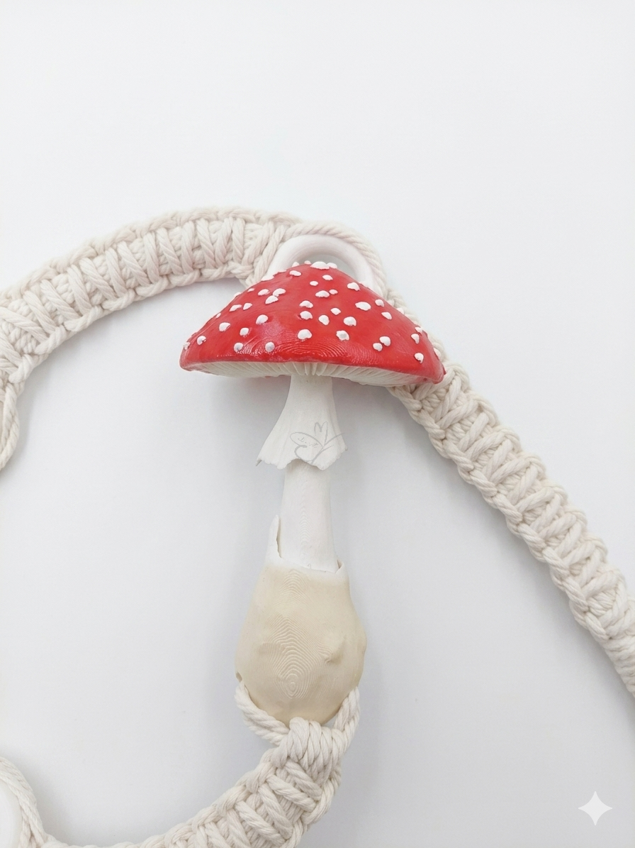 Mushroom Macrame Kit - DIY