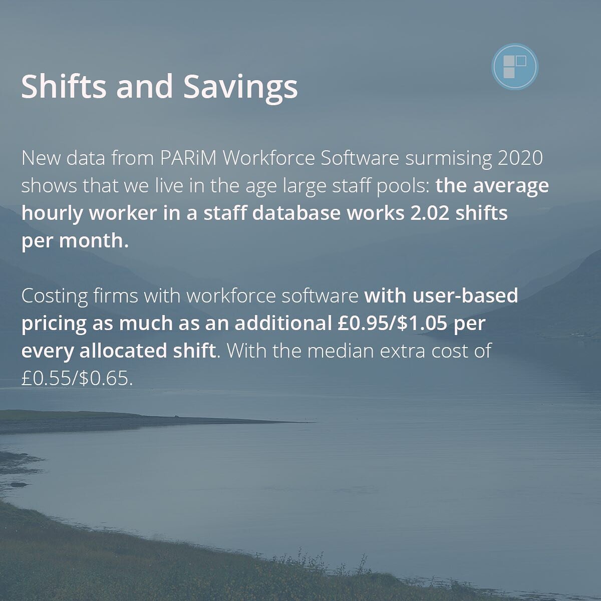 With the pandemic and lockdowns, the past year for staffing introduced the age of ever-larger HR databases and lower margins. If you are using software with per-user pricing to manage hourly workers, you could be losing as much as &pound;0.95/$1.05 p