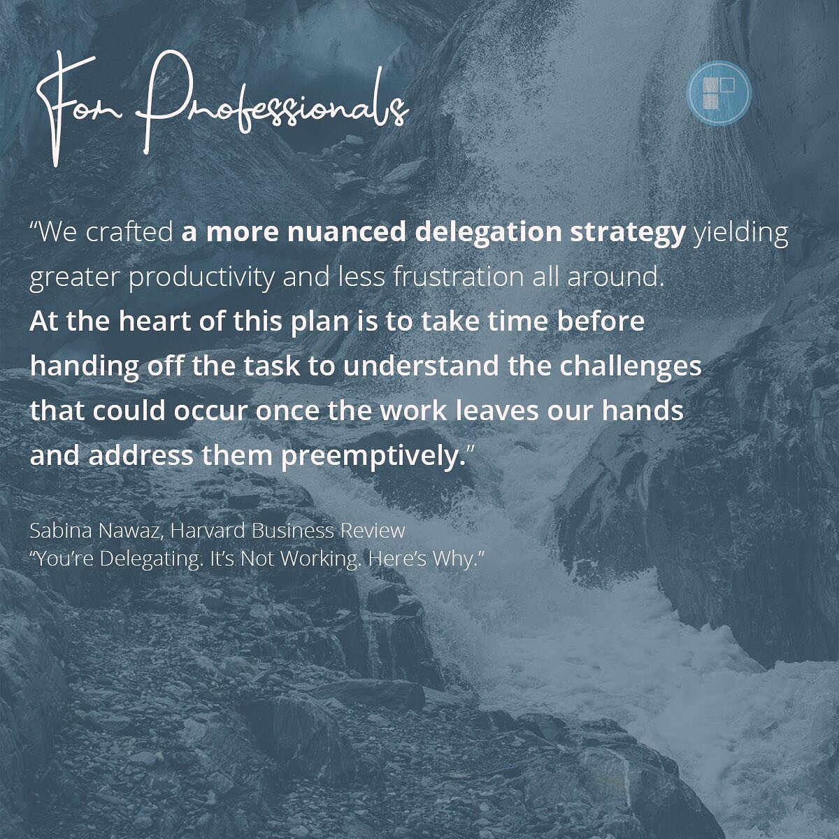 Delegation is one of the most delicate yet the most necessary aspect of any managers&rsquo; work. Most of us do it on an ad-hoc basis.  And we end up frustrated again and again. Stopping any #strategy in its infancy. Make sure your strategy works by 