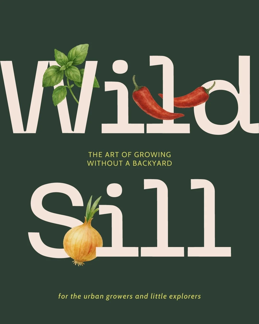 Another good design day creating assets for Wild Sill! Today we explored patterns and layout styles that are easily adaptable to different marketing assets. 

Wild Sills is a grow kit brand for urban dwellers and little explorers. We went for bright 