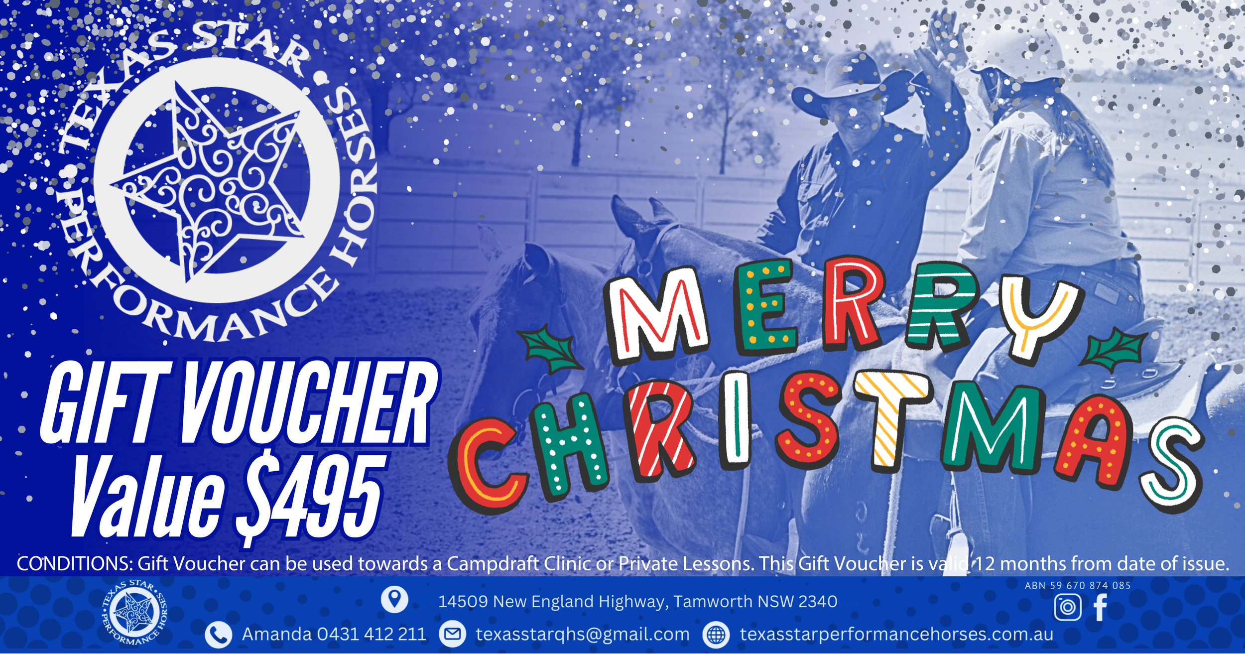 Christmas Gift Voucher - $495