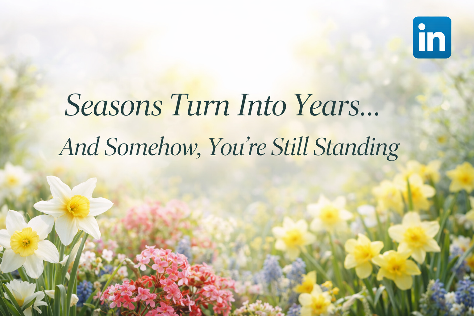 Seasons Turn Into Years… And Somehow, You’re Still Standing